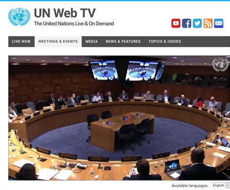 un cams|UN Web TV Live Schedule .